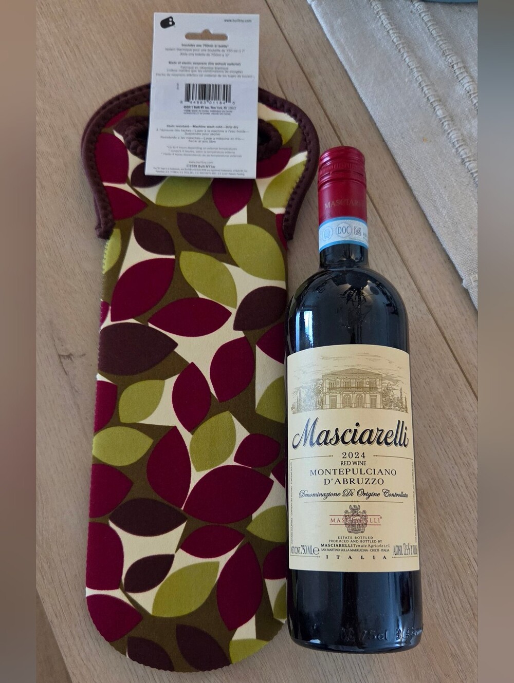 Built Neoprene Wine Tote - New!